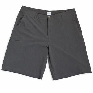 Columbia Men's Charcoal Flat Front Shorts
